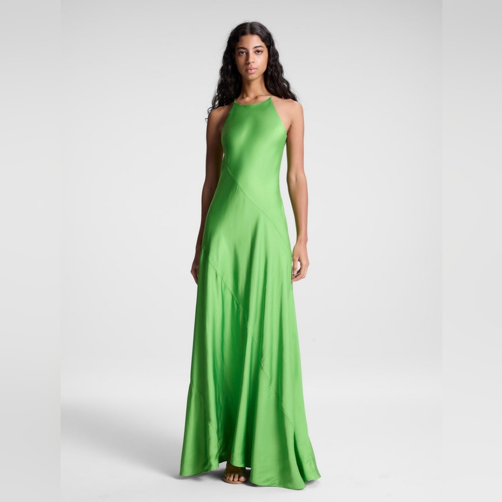 A.L.C. Sybil Satin Maxi Dress